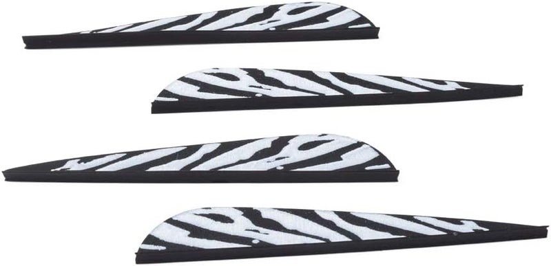 TY Archery 3 Inch Arrow Fletching Vanes Plastic Feather for DIY Archery Hunting Targeting Arrows(Pack of 50) - Image 2